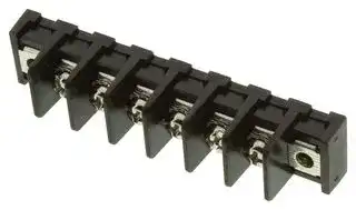 MC001354.: TERMINAL BLOCK, BARRIER, 6POS, 14AWG