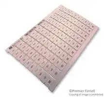 023300227: Terminal Block Marker, Marking Strip / Card, Terminal Blocks, 1 - 10, 6 mm