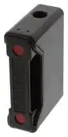 RS32H (B): Fuseholder, Front Connected, 660V, 32A, HRC, Screw Clamp, Red Spot, Black