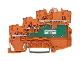 2000-5372/1102-953 — TERMINAL BLOCK, DIN RAIL, 8POS, 16AWG