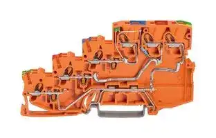 2000-5457/1102-953: TERMINAL BLOCK, DIN RAIL, 8POS, 16AWG