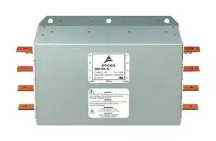 B84144B0250S120: Power Line Filter, General Purpose, 530 VAC, 250 A, Three Phase, 3 Stage, Chassis Mount