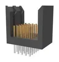 89006-110LF: Connector, FCI METRAL 89006 Series, 30 Contacts, 2 mm, Header, Press Fit, 5 Rows
