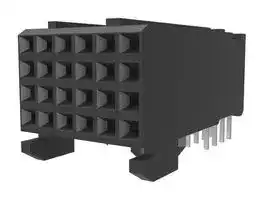 89035-102LF: Connector, FCI METRAL 89035 Series, 24 Contacts, 2 mm, Receptacle, Through Hole, 4 Rows