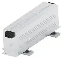 16KEHD10ABSDVM: Power Line Filter, General Purpose, 440 VAC, 16 A, Three Phase, 2 Stage, DIN Rail Mount