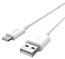 68798-0009: USB Cable, Type A Plug to Type C Plug, 1 m, 3.28 ft, USB 2.0, White