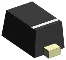 STS521033U112: TVS Diode, STS521xxxUxxx Series, Unidirectional, 3.3 V, 15 V, SOD-523, 2 Pins