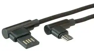 11.02.8720: USB Cable, Reversible Type A Plug to Micro Type B Plug, 800 mm, 31.5