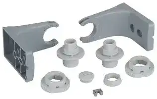 97589033: Fixing Bow, Signal Indicator, 1-Tier, Polycarbonate/ABS, Grey, IP65, 97 x 55 x 95 mm