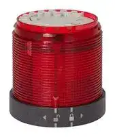 46-580.1E21: Illumination Element, 46 Series Signal Light Tower, Red, Panel Mount, Plastic, 24 V, IP44