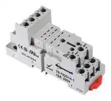 70-782D14-1: Relay Socket, DIN Rail, Panel, Screw, 14 Pins, 10 A, 300 V