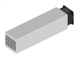 LA 28 250 24: Fan / Force Cooled Heat Sink, 24 VDC, 0.088 K/W, 65 mm, 65 mm, 250 mm, 82 m³/h, 62 dBA