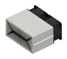 LAM 6 D K 75 12: Fan / Force Cooled Heat Sink, 12VDC, 0.56 K/W, 60 mm, 120 mm, 75 mm, 70 m³/h, 53 dBA