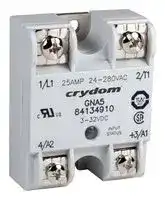 84134900: Solid State Relay, 10 A, 280 VAC, Panel Mount, Screw, Zero Crossing