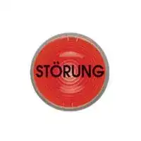 97589058: Adhesive Sticker, STÖRUNG, 25 mm Height, 890 Series Beacon