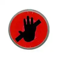 97589065: Adhesive Sticker, Signal Indicator, 90 x 97 mm, 2 g, 890 Series Beacon