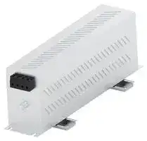 30KEVD10ABSWVM: Power Line Filter, General Purpose, 440 VAC, 30 A, Three Phase, 2 Stage, DIN Rail Mount
