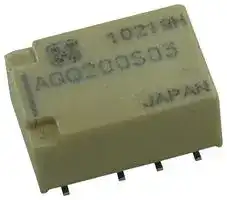 AGQ200S03Z: RELAY, SIGNAL, DPDT, 30VDC, 2A