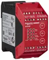 XPSMP11123: Safety Relay, 24 VDC, 3PST-NO, Preventa XPSMP Series, DIN Rail, 1.5 A, Screw Clamp