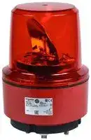 XVR13B04 — Beacon, Red, Rotating, 3W, 24VDC IP66, 130mm Dia., 179mm Ext. Depth