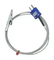 CROC-K-3-JIS: Thermocouple, Crocodile Clip, K, 9.84 ft, 3 m