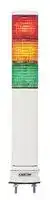 XVC6B35SK: Beacon, LED, Green, Orange, Red, Flashing, Steady, 24VDC, IP54, 64mm Dia., 200.8mm Height