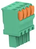 1986693-4: Pluggable Terminal Block, 3.5 mm, 4 Ways, 30 AWG, 14 AWG, 2 mm², Push In