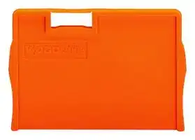 2002-1294.: END AND INTERMEDIATE PLATE, RAIL, ORANGE