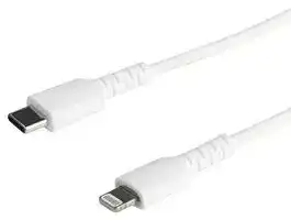RUSBCLTMM2MW: USB Cable, 2 m/6.6 ft USB C to Lightning Cable, Apple MFi Certified, White