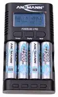 1001-0005: POWERLINE 4 PRO CHARGER, 240VAC, EU/UK