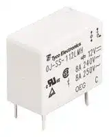 1461400-1: Power Relay, Miniature, SPST-NO, 5 VDC, 5 A, OJE Series, PCB