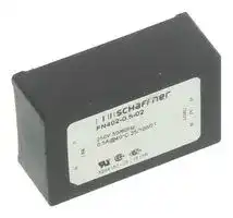 FN402-0.5-02: Power Line Filter, General Purpose, 250 VAC, 500 mA, Single Phase, 1 Stage, Through Hole