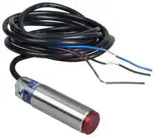 XUB0SNSNL2: Photoelectric Sensor, OsiSense XU Series, Multimode, 20 m, NPN, 12 Vdc to 24 Vdc, Pre-wired