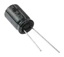 25YXG470MEFC10X16: Electrolytic Capacitor, Miniature, 470 µF, 25 V, ± 20%, Radial Leaded, 5000 hours @ 105°C, Polar