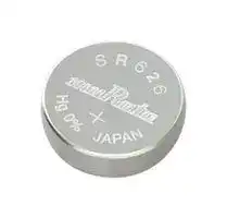 SR626: Battery, 1.55 V, Silver Oxide, 28 mAh, Pressure Contact, 6.8 mm