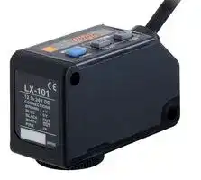 LX-101: Photo Sensor, 10 mm, NPN Open Collector, Reflective, Cable, 12 to 24 V, LX-100 Series