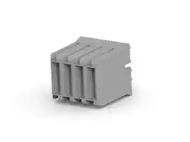 120953-1: Connector, Z-PACK, 4 Contacts, 3 mm, Receptacle, Press Fit, 1 Rows