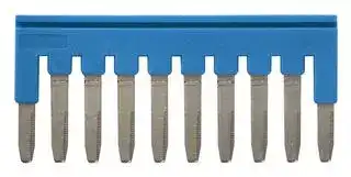 XW5S-P2.5-10BL: Accessory, Blue, Omron XW5G-P2.5 & XW5T-P2.5 Series Terminal Blocks, Short Bar