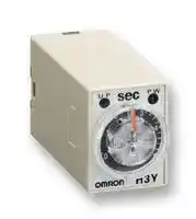H3Y-2 AC200-230 60S: Analogue Timer, Miniature, H3Y, Reset, 1 Ranges, 2 s, 60 s, Solid State
