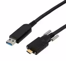 AOC-U30AMCM-C1S-008: USB Cable, Type A Plug to Type C Plug, 8 m, 26.3 ft, USB 3.0, Black