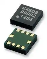KXCJB-1041: MEMS Accelerometer, Digital, X, Y, Z, ± 2g, ± 4g, ± 8g, 1.71 V, 3.6 V, LGA