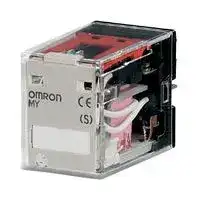 MY2 48/50VAC (S): Power Relay, DPDT, 48/50 VAC, 5 A, MY Series, Socket, Latching