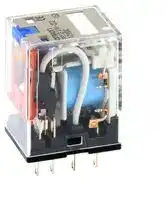 MY2IN 100/110VDC (S): Power Relay, DPDT, 100/110 VDC, 5 A, MY Series, Socket, Latching