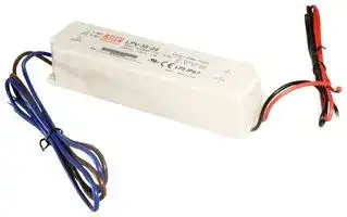 LPV-35-24: LED Driver, ITE, 36 W, 24 VDC, 1.5 A, Constant Voltage, 90 V