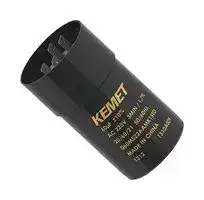 050MD26AAMA1STD: Electrolytic Capacitor, Motor Start, 50 µF, 260 V, 0%, +25%, Snap-In, 500 hours @ 70°C