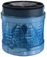 XVUC26: Beacon, Harmony XVU, Blue, Steady, 2.5W, 24VDC 24VAC, IP65, 60mm Dia., 50mm Ext. Depth