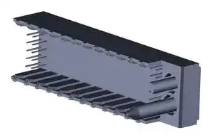 73644-0017: Connector, HDM 73644, 72 Contacts, 2 mm, Header, Through Hole, 6 Rows