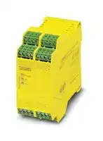 2963996: Safety Relay, 24 VAC/VDC, 8PST-NO, SPST-NC, PSRclassic Series, DIN Rail, 6 A, Push In