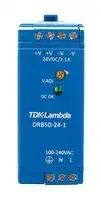 DRB50-24-1: AC/DC DIN Rail Power Supply (PSU), ITE, 1 Output, 50.4 W, 24 VDC, 2.1 A