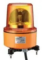 XVR13B05L: Beacon, Rotating, Orange, Rotating, 3W, 24VDC, 24VAC, IP66, IP67, 130mm Dia., 179mm Height